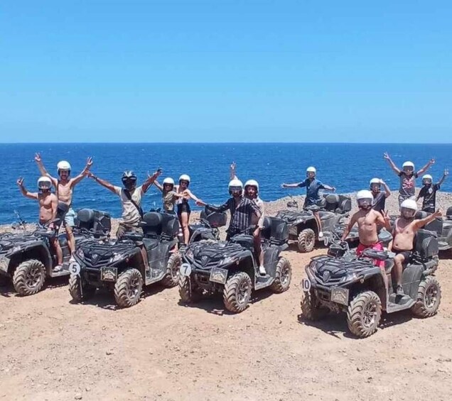 Malia: Off-Road Quad Safari Tour with Lunch and Transfers