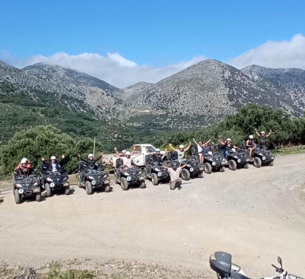 Picture 2 for Activity Malia: Off-Road Quad Safari Tour with Lunch and Transfers