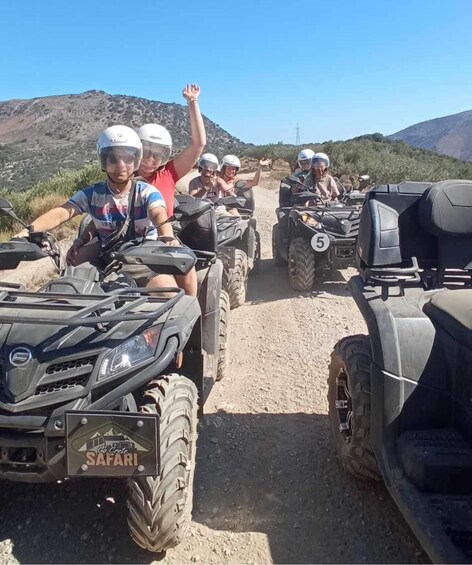 Picture 6 for Activity Malia: Off-Road Quad Safari Tour with Lunch and Transfers