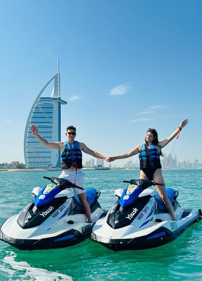 Dubai: Jetski Adventure w/ Burj Khalifa & Burj Al Arab Views