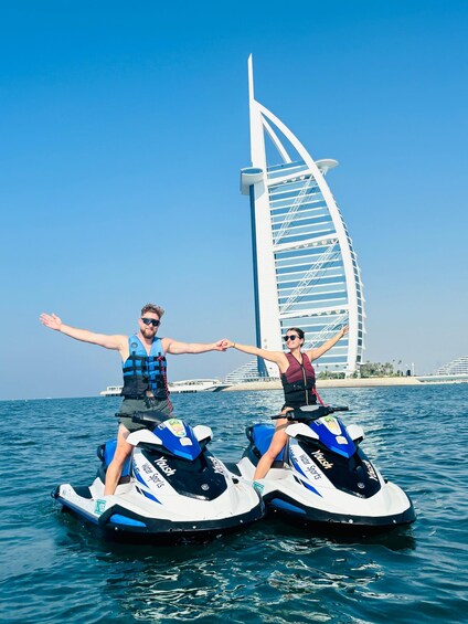 Dubai: Jetski Adventure w/ Burj Khalifa & Burj Al Arab Views