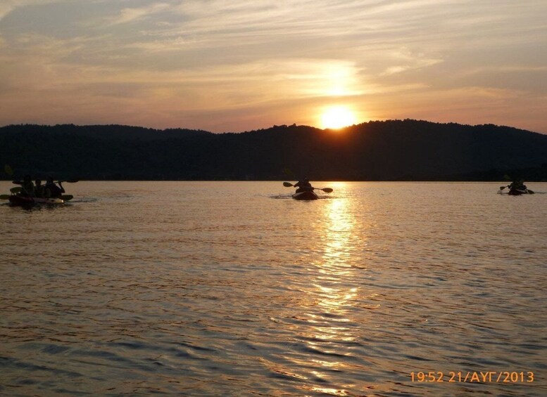 Vourvourou Sunset Sea Kayak Trip