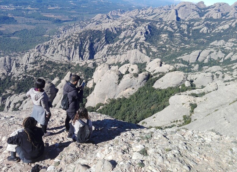 Picture 6 for Activity From Barcelona: Montserrat Mountain Hike and Abbey Tour