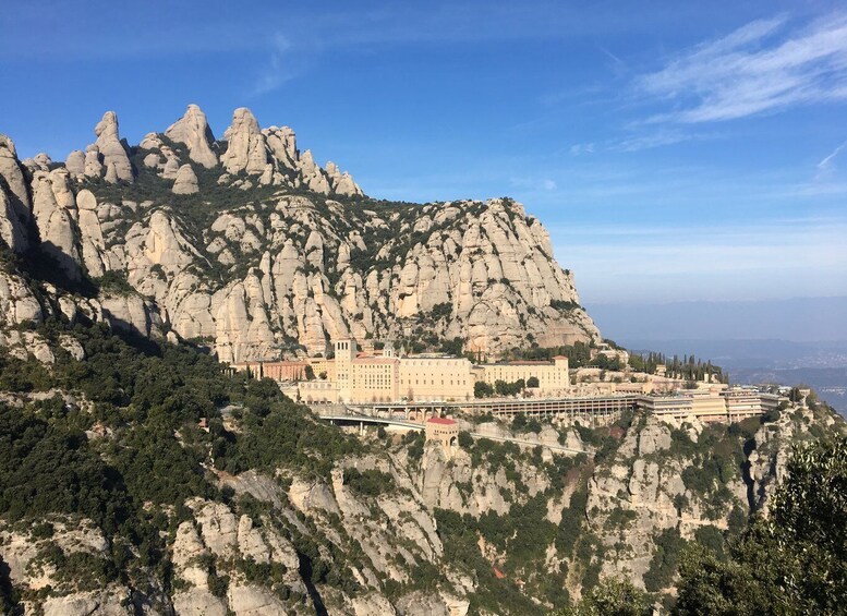 From Barcelona: Montserrat Mountain Hike and Abbey Tour
