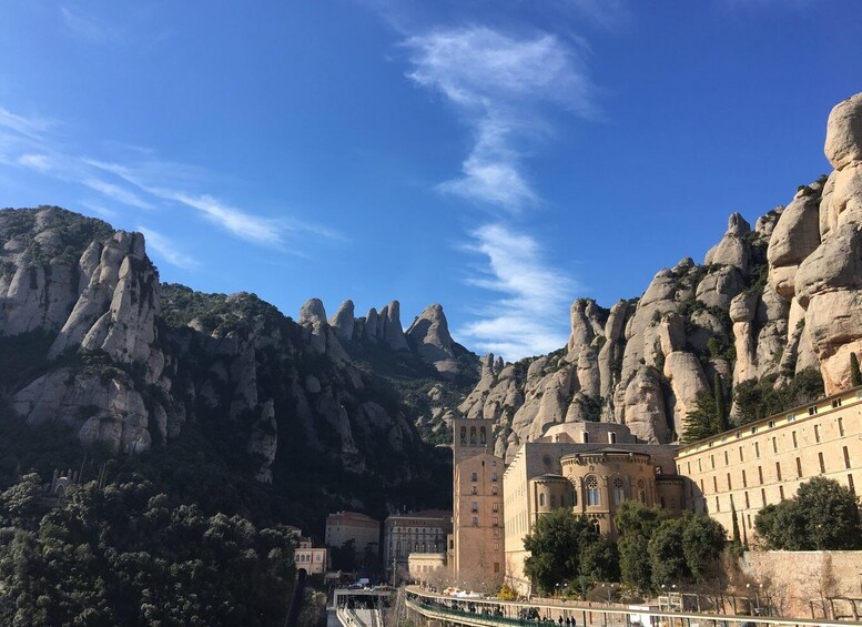 Picture 2 for Activity From Barcelona: Montserrat Mountain Hike and Abbey Tour
