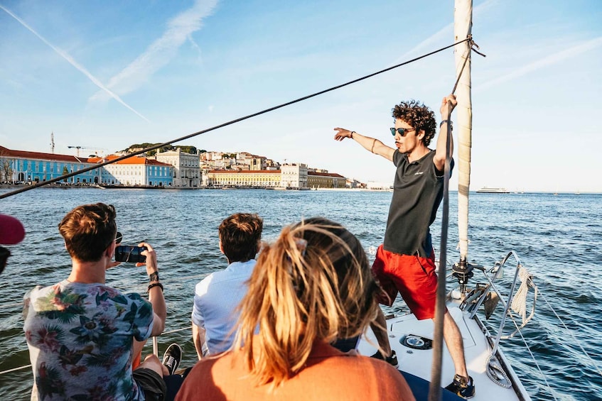 Lisbon: Enjoy a Sunset or Night Tagus River Sailboat Cruise