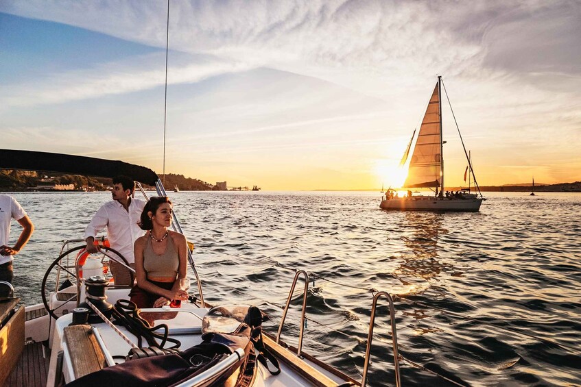 Picture 13 for Activity Lisbon: Enjoy a Sunset or Night Tagus River Sailboat Cruise