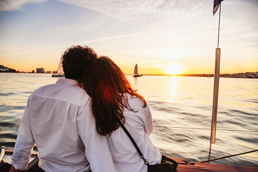 Picture 2 for Activity Lisbon: Enjoy a Sunset or Night Tagus River Sailboat Cruise