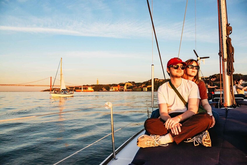 Picture 11 for Activity Lisbon: Enjoy a Sunset or Night Tagus River Sailboat Cruise