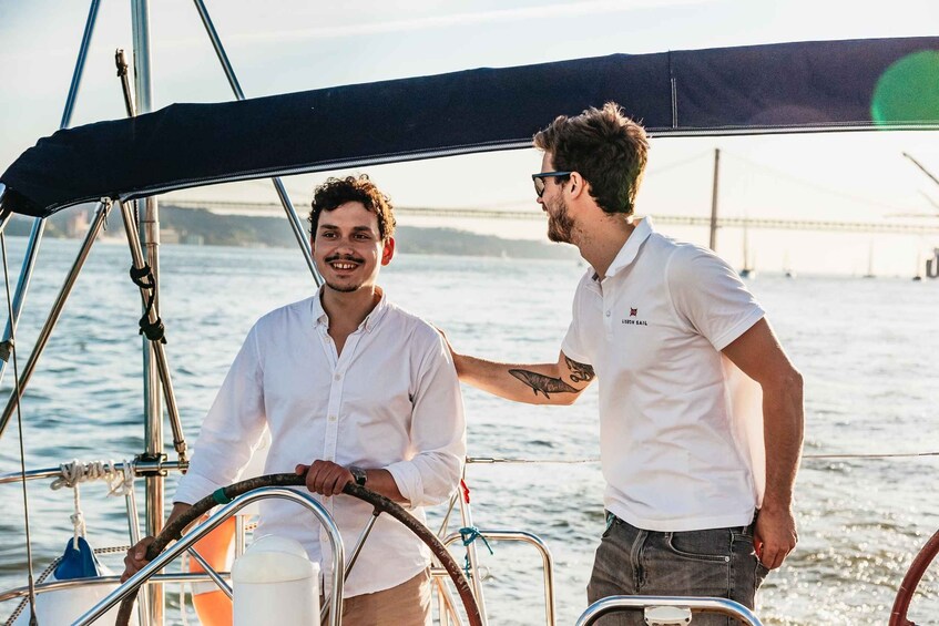 Picture 8 for Activity Lisbon: Enjoy a Sunset or Night Tagus River Sailboat Cruise