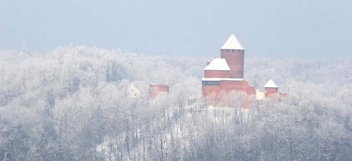 Turaida Reserve & Deer Safari on Latvia Winter Tour