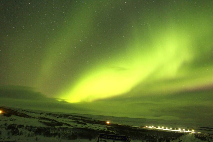 Picture 6 for Activity Akureyri: Private Northern Lights Tour with Transfer & Snack