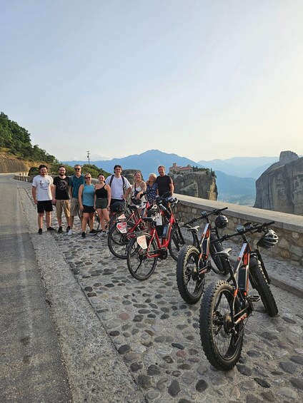 Picture 11 for Activity Meteora: E-Bike Epic Sunset Tour With Local Guide & Drink