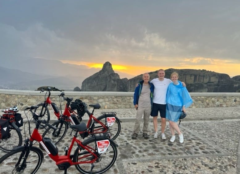 Picture 12 for Activity Meteora: E-Bike Epic Sunset Tour With Local Guide & Drink