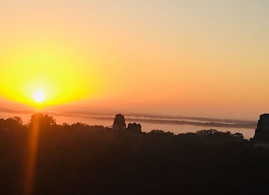 Tikal Sunrise from Flores /More Archaeological Tour