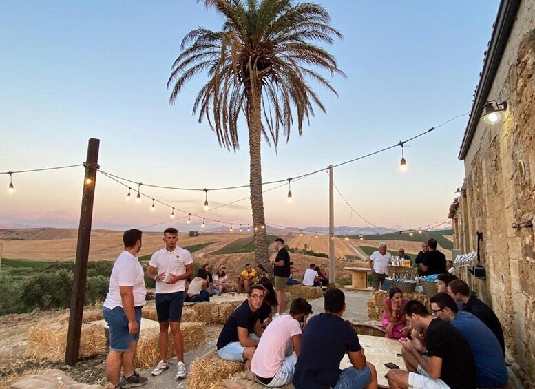 Visit and tasting of typical products on a farm in Segesta