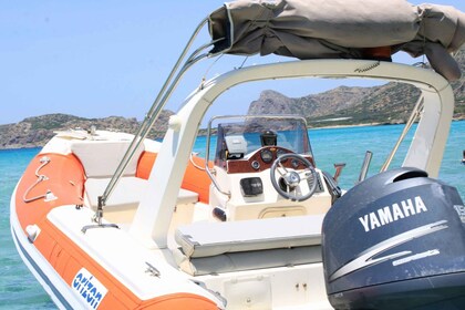 Falasarna: Balos Beach & Gramvousa Island Private RIB Cruise