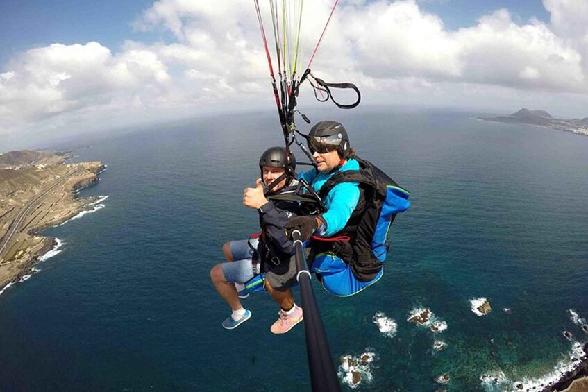 Picture 4 for Activity Las Palmas: Paragliding Tandem Flight with Instructor