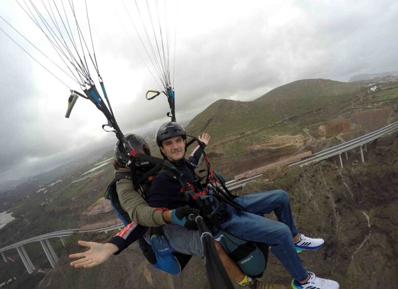 Picture 2 for Activity Las Palmas: Paragliding Tandem Flight with Instructor
