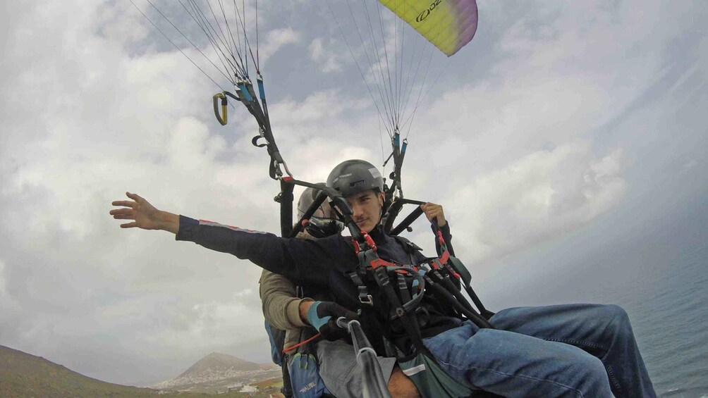 Picture 5 for Activity Las Palmas: Paragliding Tandem Flight with Instructor