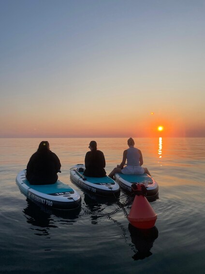 Picture 9 for Activity Sunrise in SUP with breakfast on board and private lesson