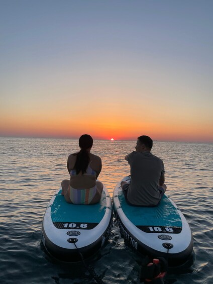 Sunrise in SUP with breakfast on board and private lesson