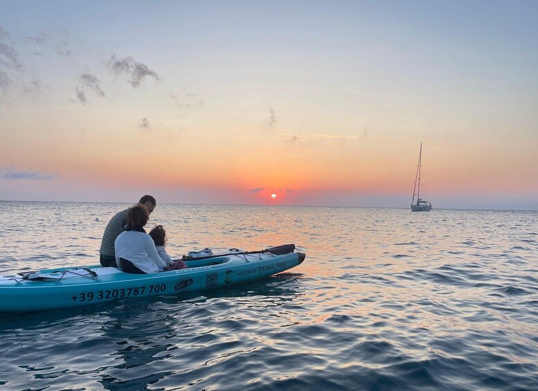 Picture 4 for Activity Sunrise in SUP with breakfast on board and private lesson