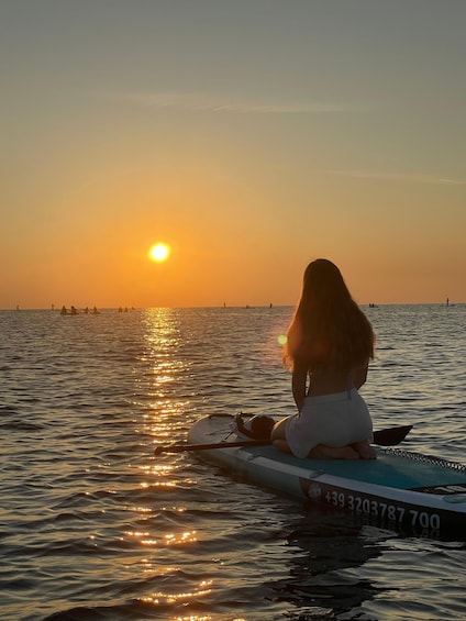 Picture 19 for Activity Sunrise in SUP with breakfast on board and private lesson