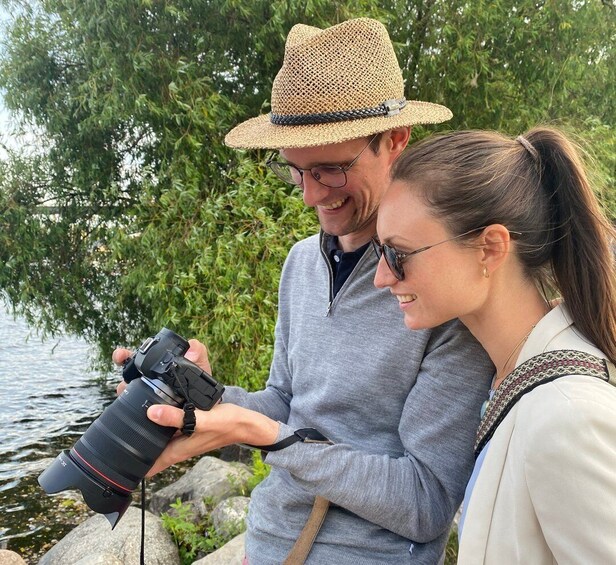 Golden hour photo walk in the heart of Stockholm