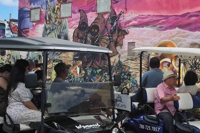 Picture 7 for Activity Miami: Wynwood Graffiti Brewery Golf Cart Tour