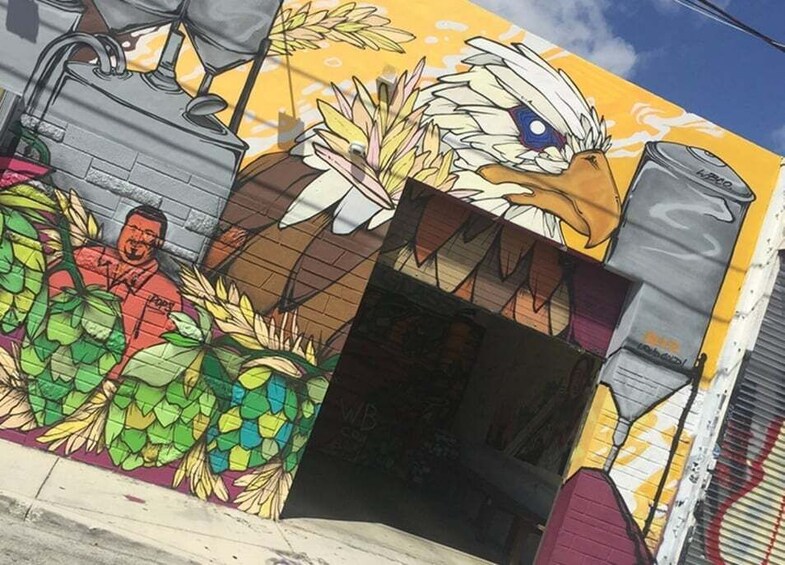 Picture 6 for Activity Miami: Wynwood Graffiti Brewery Golf Cart Tour