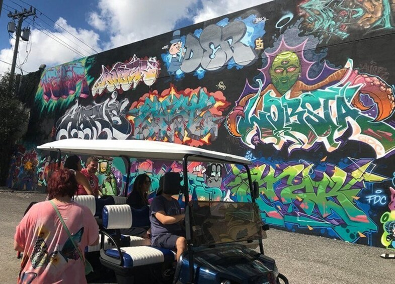 Picture 5 for Activity Miami: Wynwood Graffiti Brewery Golf Cart Tour