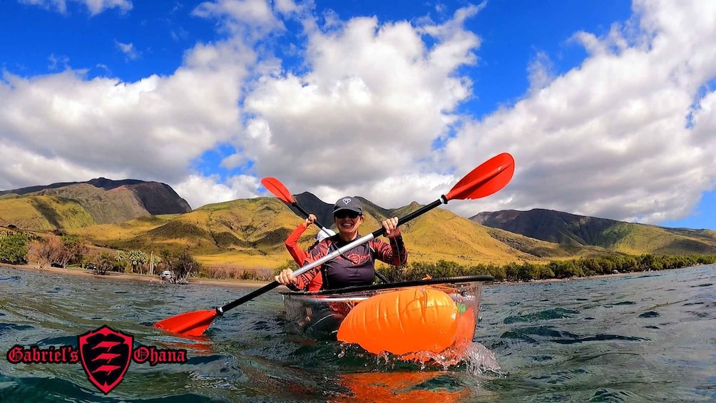 Picture 9 for Activity Olowalu: Guided Tour Over Reefs in Transparent Kayak