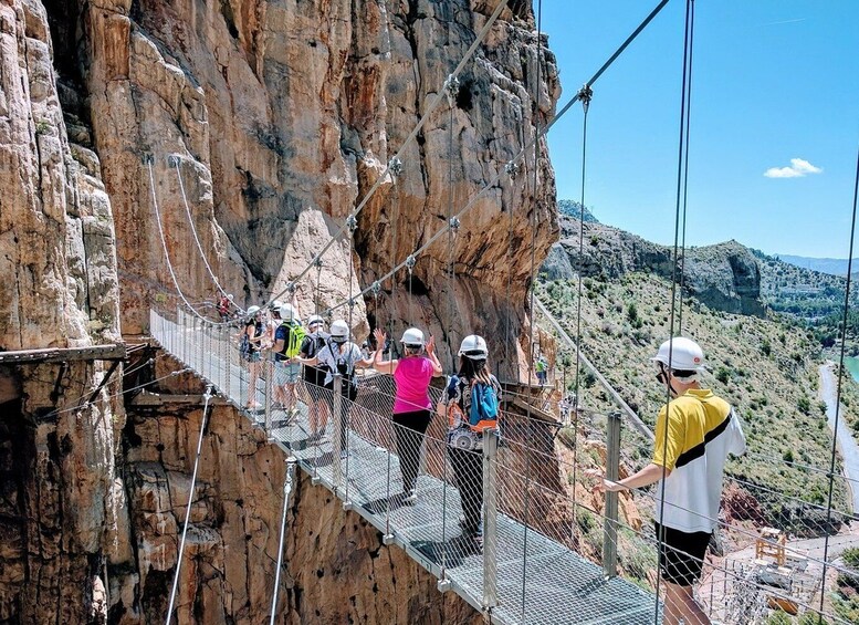 Picture 3 for Activity From Marbella or Estepona: Caminito del Rey Guided Day Trip