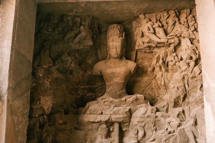 Picture 3 for Activity Mumbai: Elephanta Island and Elephanta Caves Guided Tour