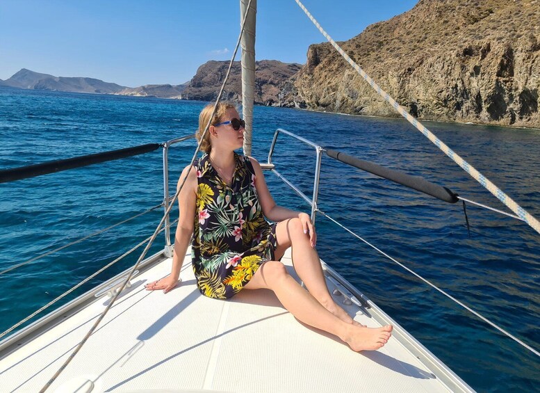 Picture 4 for Activity Carboneras: Cabo de Gata Caves and Los Muertos Sailing Tour