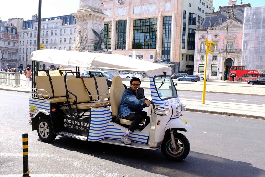 Picture 5 for Activity Lisbon: Old City Premium Guided Private Tuk-Tuk Tour