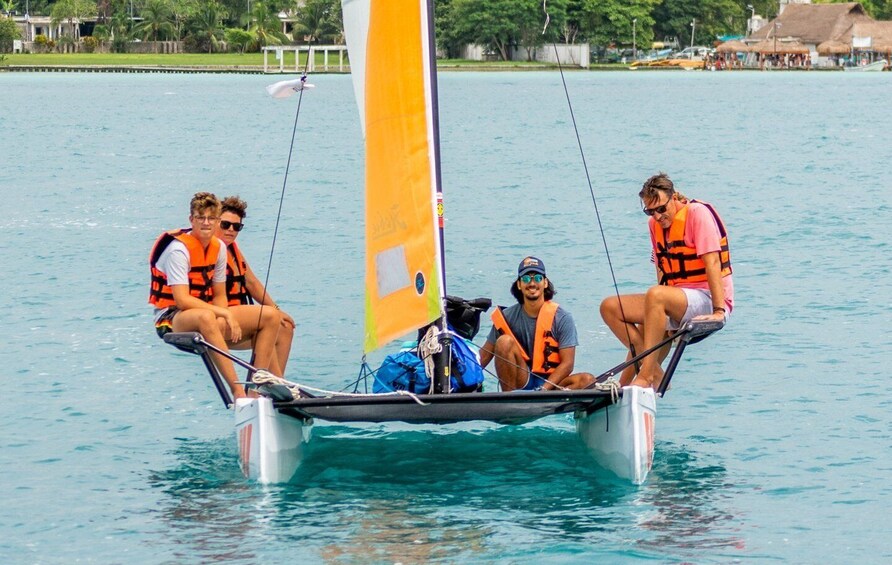 Picture 4 for Activity NEW TOUR!!! 3-hr Private Eco Sailing Tour w/ Kayaks Included