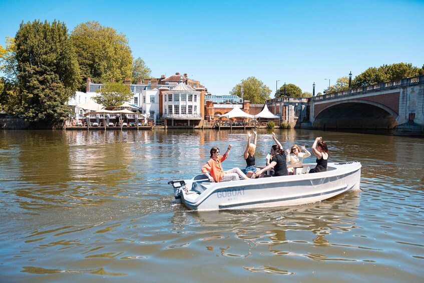 Picture 5 for Activity London: GoBoat Rental in Kingston upon Thames