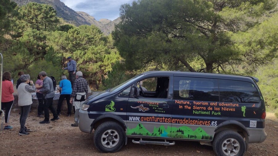 4x4 in the heart of the Sierra de las Nieves National Park