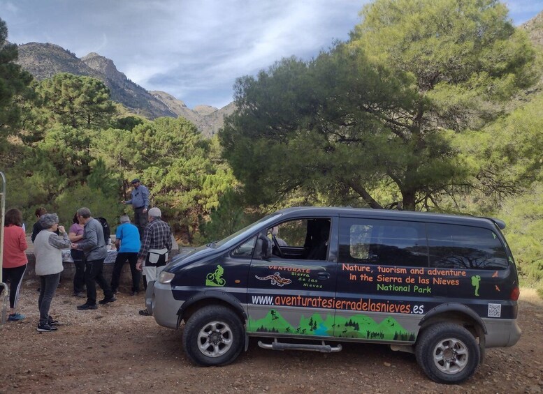 4x4 in the heart of the Sierra de las Nieves National Park