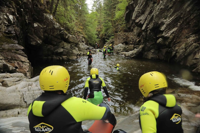 Picture 4 for Activity Pitlochry: Advanced Canyoning in the Upper Falls of Bruar