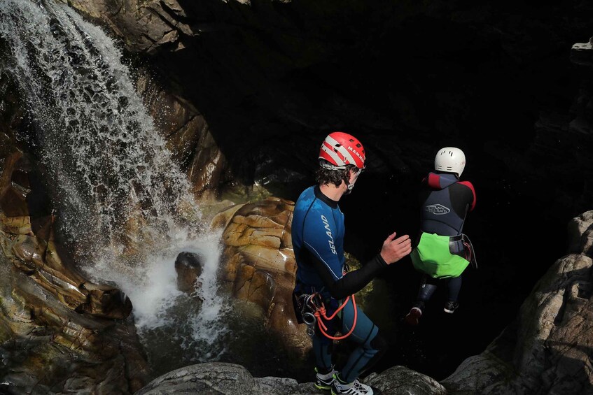 Picture 3 for Activity Pitlochry: Advanced Canyoning in the Upper Falls of Bruar