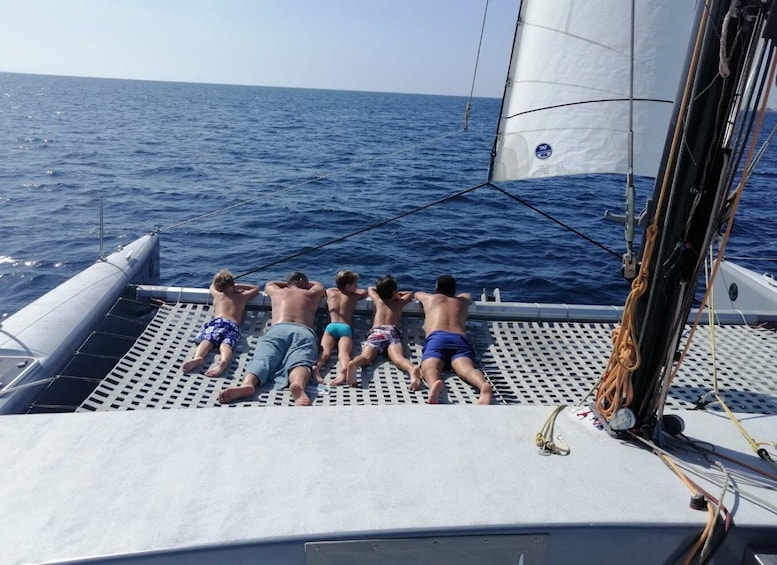 Picture 3 for Activity Playa Blanca: Private Catamaran Tour with SUP and Snorkeling
