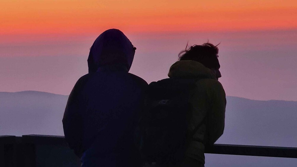 Etna North Sunset: Summit area & Craters of 2002