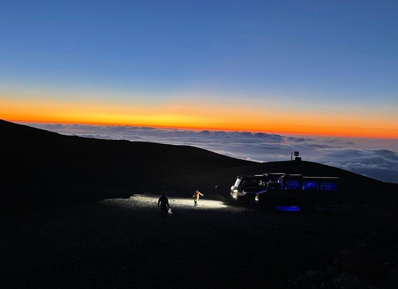 Picture 3 for Activity Etna North Sunset: Summit area & Craters of 2002