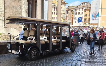 Roma: Nattlig rundtur i byen med golfbil