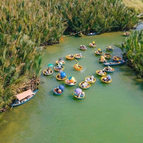 Hoi An : Cam Thanh Tour with Bamboo Basket Boat