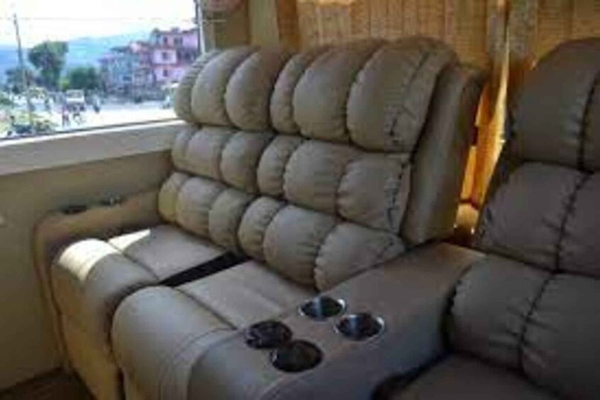 Picture 2 for Activity From Pokhara to Kathmandu: Luxury Travel by Sofa Bus