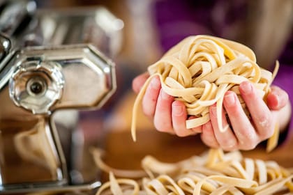 Firenze: Pasta Cooking Class med ubegrenset vin